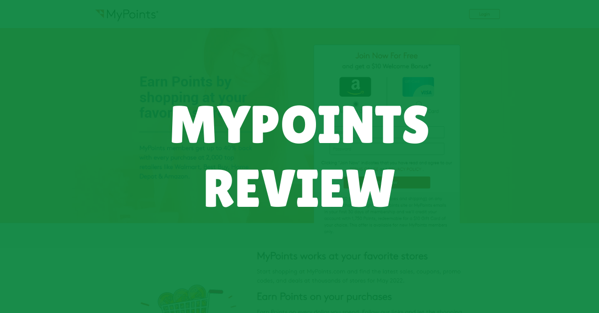 MyPoints Review Making Earning Points Fun And Easy